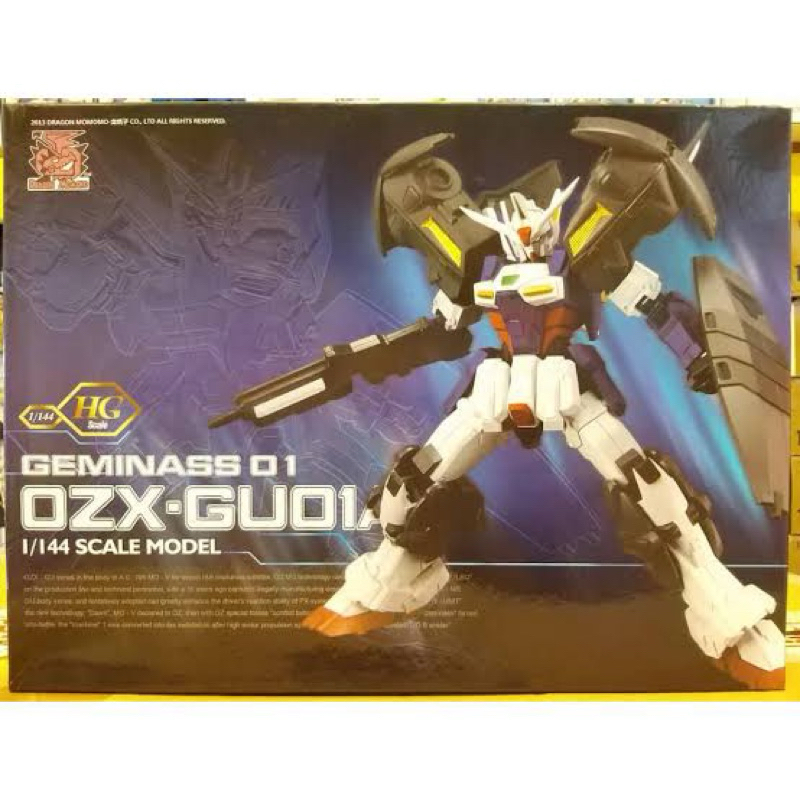 Rare Item Dragon Momoko Dramok HG 1/144 Geminass 01 Geminas wing zero custom