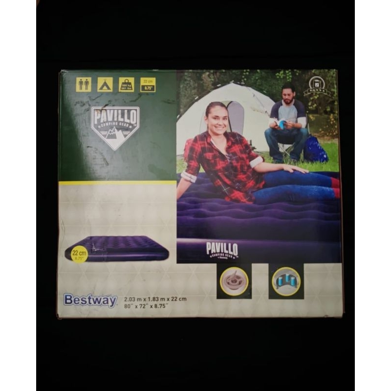 KASUR MATRAS ANGIN PAVILLO CAMPING GEAR BESTWAY