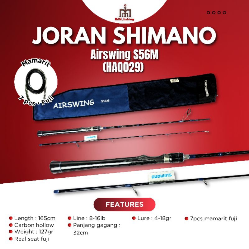 JORAN SHIMANO AIRSWING | Tongkat Pancing | Fishing Rod