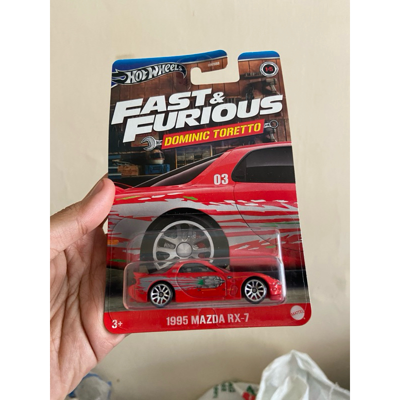 HOT WHEELS Mazda Rx7 dominic toretto