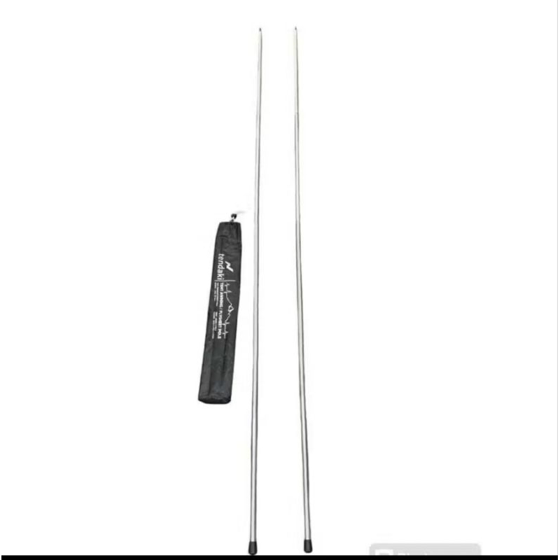 Tiang fly sheet tendaki fly sheet pole ( 1 set isi 2 tiang )