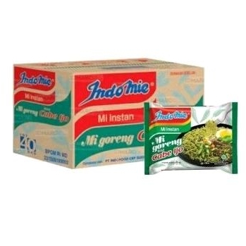 

Ready!!! Indomie Goreng Cabe Hijau 85gr , 1 Dus (40pcs)