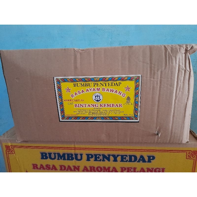 

Bumbu bintang kembar 1kg 1 duz