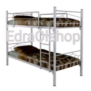 Ranjang Tingkat Single Besi Susun Dua Minimalis Murah