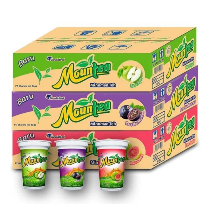 

Mountea Minuman Teh (1 dus isi 24pcs x 170ml)