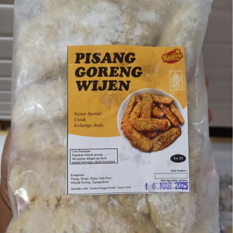 

pisang wijen isi 15 frozen