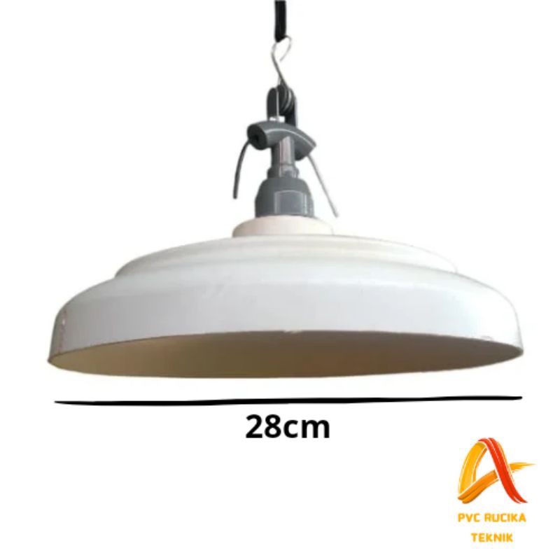 Kap Lampu Gantung Jalan/Taman Satu Set Pipa Pvc