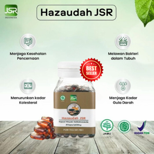 Habbatussauda Oil / Hazaudah JSR - 80 Kapsul