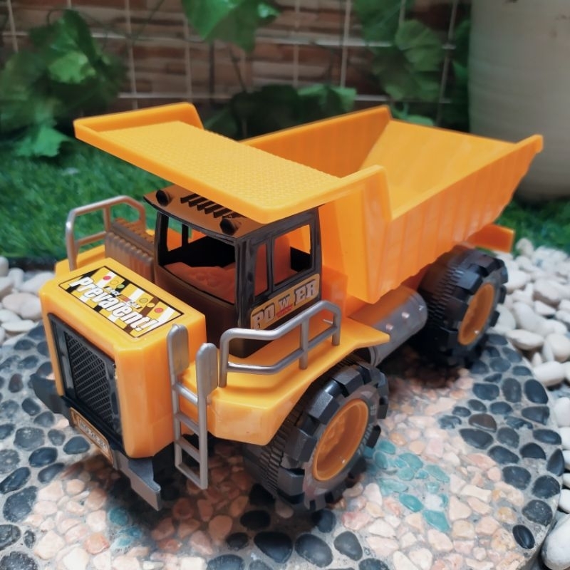 Mainan Dump Truck - Truk tambang mining - truk roda friction