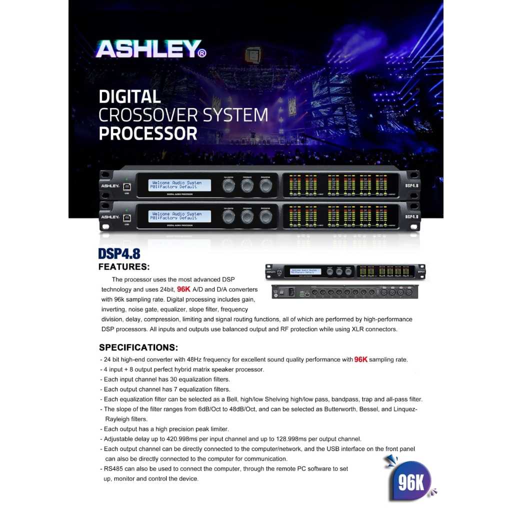 Management Ashley DSP 4.8 original ashley Dsp 4.8 dsp 4.8