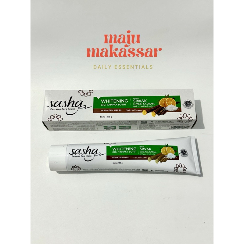 Odol Sasha Whitening 150 GR (PCS)