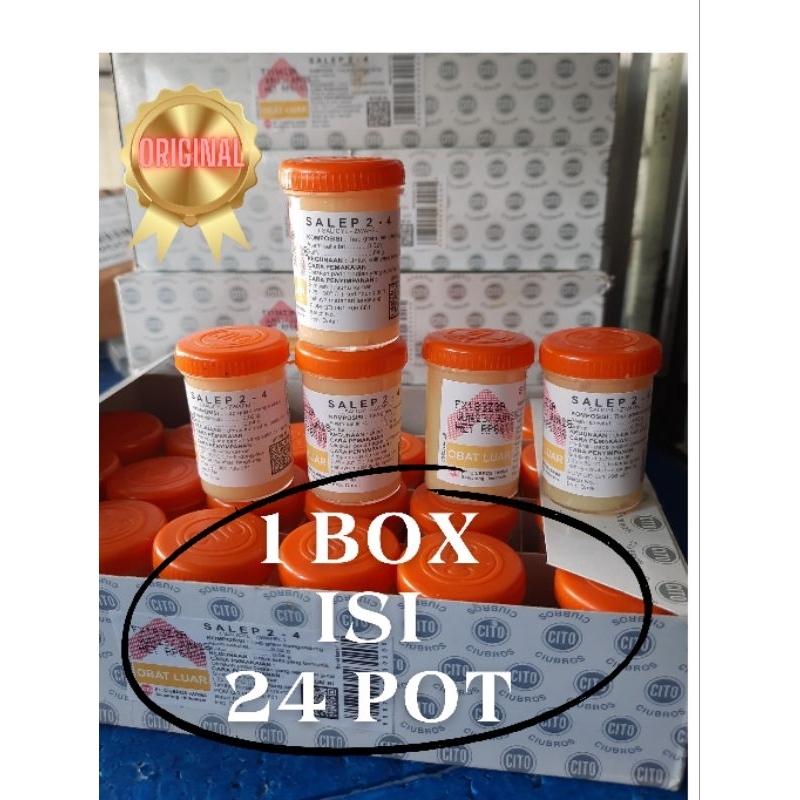 salep gatal 24 cito 1box 24 pcs original salep ampuh atasi eksim jamur kulit