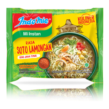 

INDOMIE MIE INSTANT SOTO LAMONGAN PCK 80g