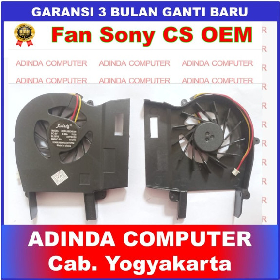 Fan Laptop Sony Vaio VGN-CS31S VGN-CS31S VGN-CS21Z VGN-CS21S