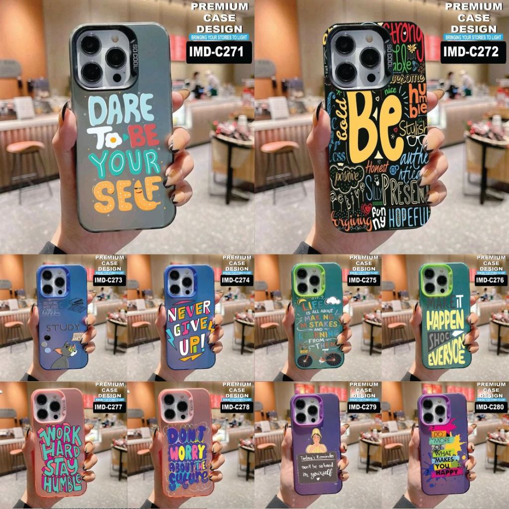 VIVO V40/Y18/Y28/Y38 ⭐️ CASE MOTIF KODE IMD C271- C280 CEK DESKRIPSI VENUS ACC