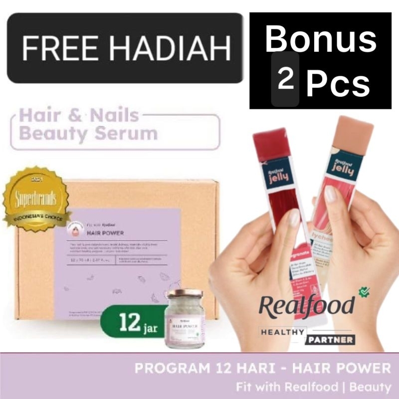 

RB Realfood Hair Power 12 Jar Sarang Burung Walet