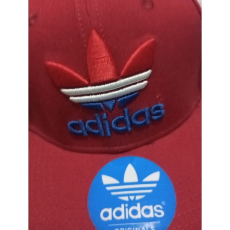 Topi adidas007 bassball pria merah bordir JTX89203372 Original 100% Sale {Wajib Chat Dulu}