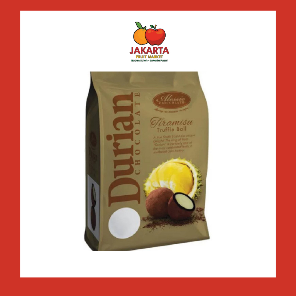 

Coklat messio tiramisu truffle ball durian chocolate 300g