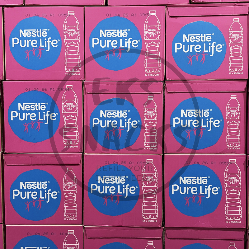 

Ay00! NESTLE PURE LIFE 1500ML - NESTLE 1500ML [1,5 Liter - 1 Dus Isi 12 Pcs]