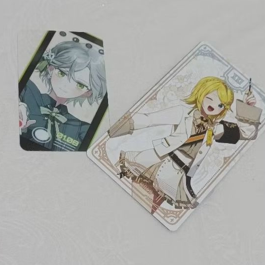 Project sekai fanmerch Kr clear photocard Hinomori Shiho Tarot card Kagamine Rin