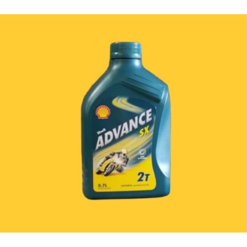 Oli Shell Advance 2tak oli motor 2tak oli samping motor 2tak 0,7Liter Original