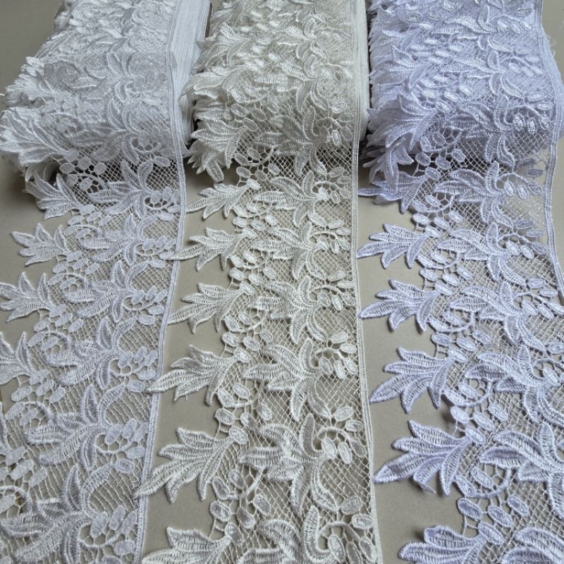 renda giper lebar 18cm