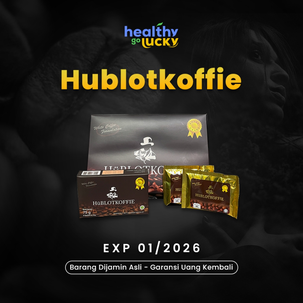

HUBLOTCOFFE 1 BOX ISI 12 SACHET EKSTAK JINTAN - HUBLOTCOFFE ORIGINAL EXP TERBARU