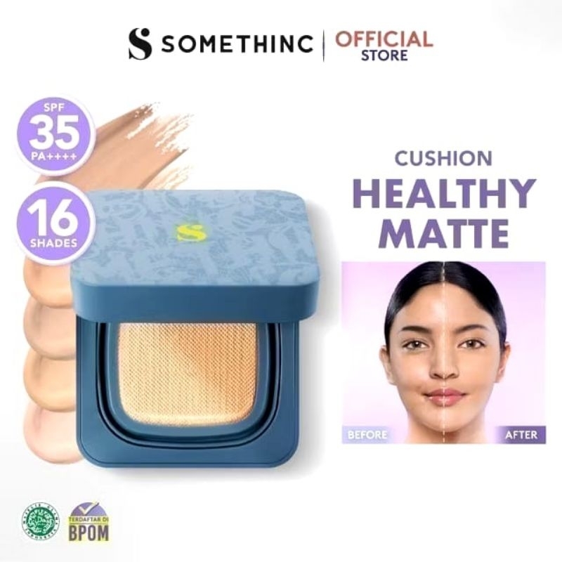 SOMETHINC - Somethinc - Somethinc Hooman Breathable Cushion SPF 35 PA++++ - Matte Chusion Somethinc 