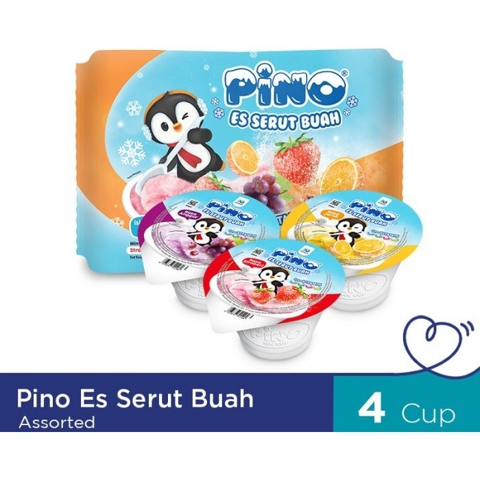 

Pino Ice Cup 1 pack isi 4pcs x 50ml - 1 Dus isi 18 Pack