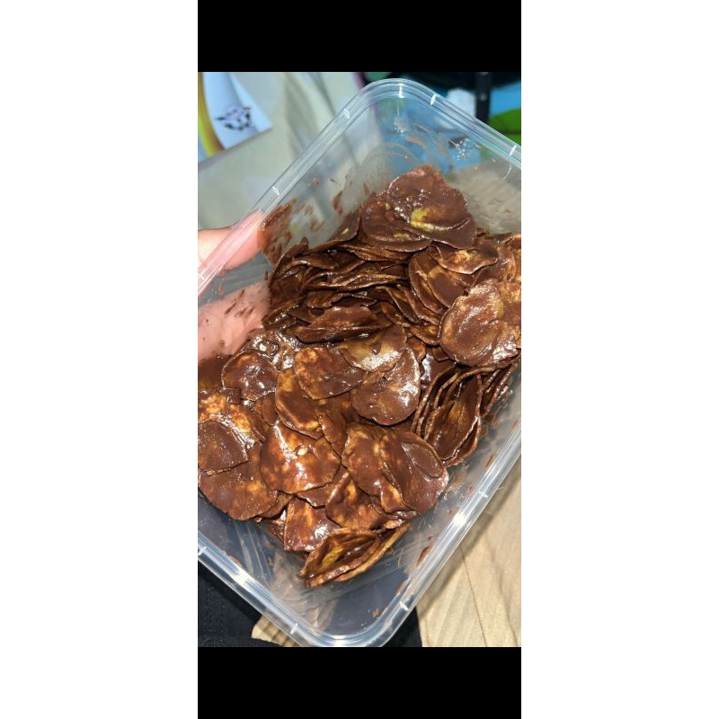 

kripik pisang COKLAT LUMER