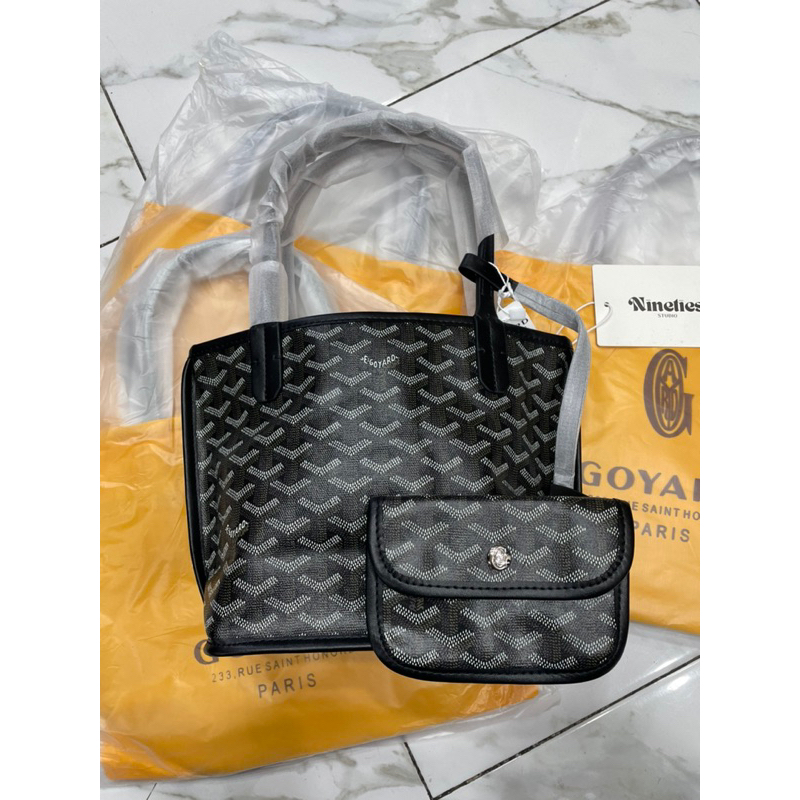 Nineties Studio - Tas Goyard Mini Anjou / Mini Anjou Bag / Small Goyard / Tote bag wanita / tas tote