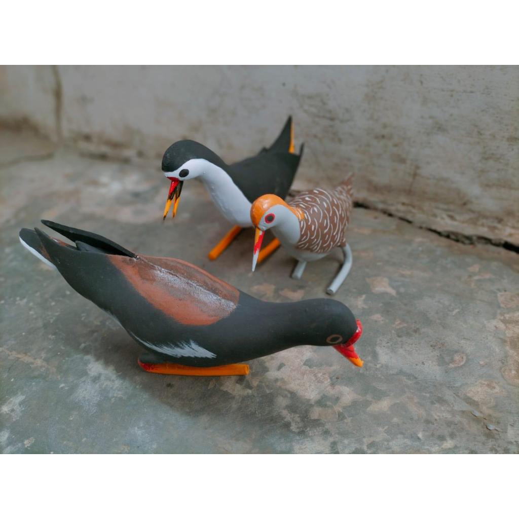 PAKET HEMAT - 3 PCS ANEKA JONTROT BURUNG SAWAH MANDAR / SINTAR / RUAK RUAK