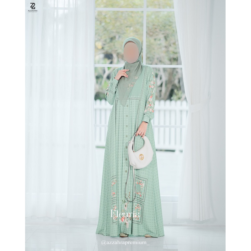 Fleuria dress by azzahra premium syari