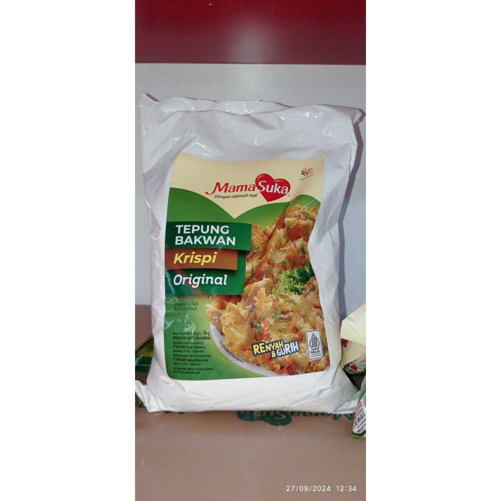 

MAMASUKA TEPUNG BAKWAN ORIGINAL KRISPI 1KG - PER KARTON