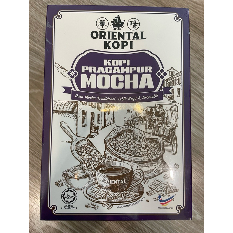 

Oriental kopi white coffee mocha