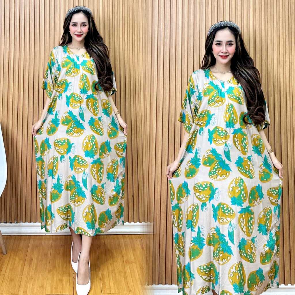 [DASTER RAYON OBRAL JUMBO] DASTER RAYON STRAWBERRY DASTER HARGA JUAL LAGI COCOK UNTUK RESELLER