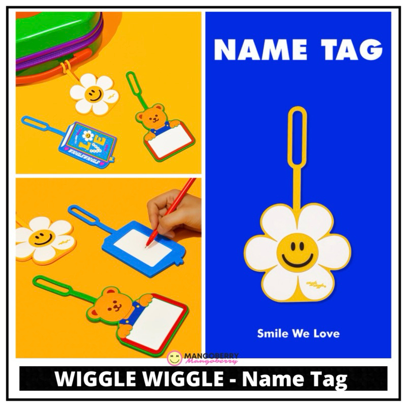 

WIGGLE WIGGLE - Name Tag