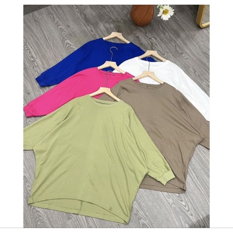 Batwing Basic Blouse (by missyshop.official)