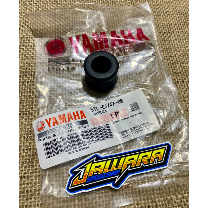 Karet Knalpot Mio sporty original bg atau smile