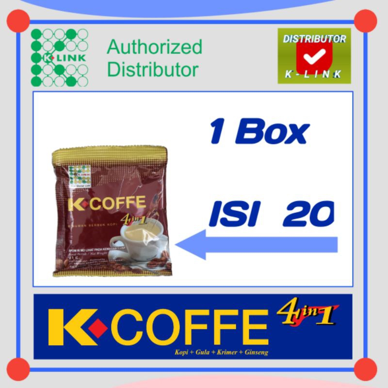 

COFFEE 4in1 GINGSENG 1 BOX ORIGINAL KOPI ARABICA KOPI GINGSENG.