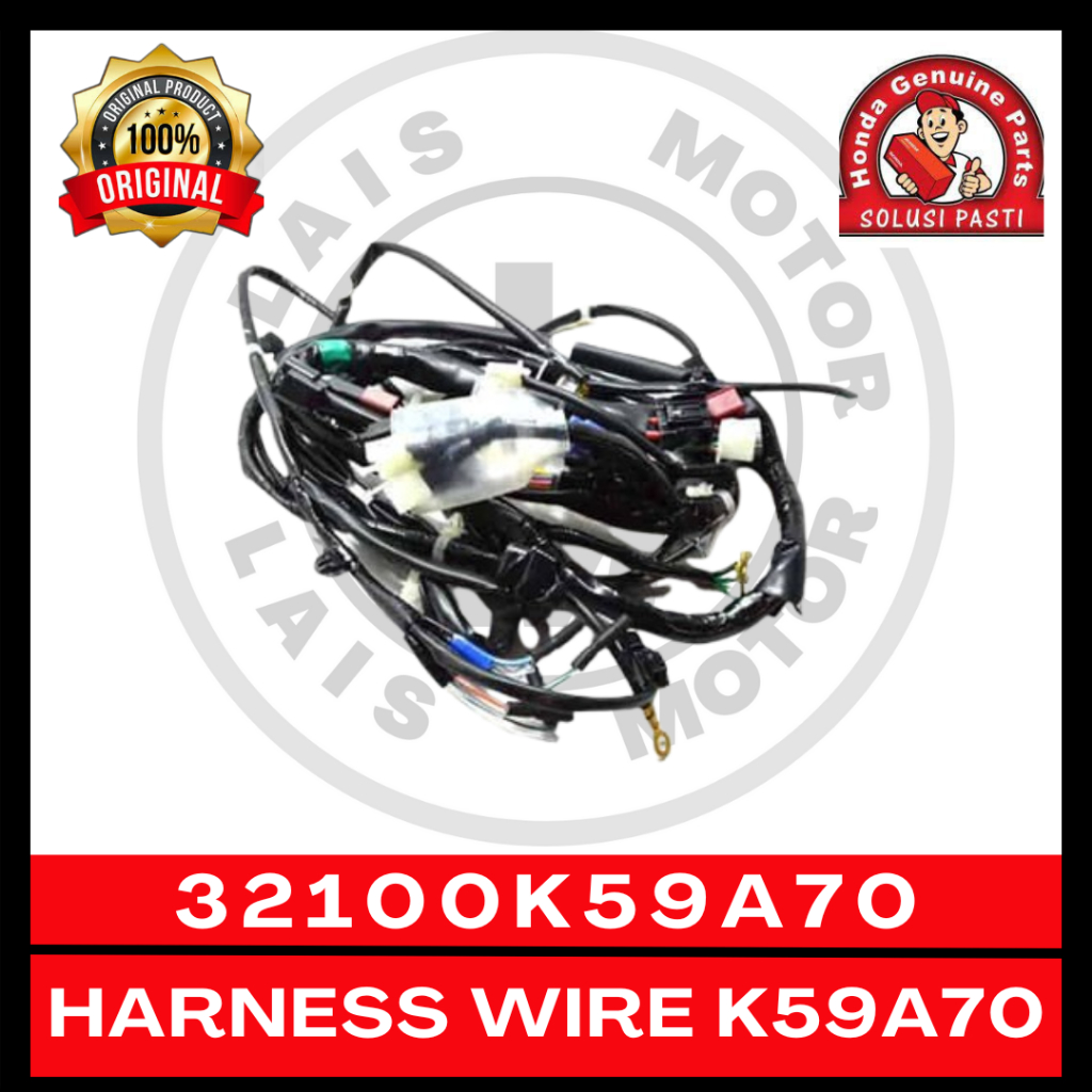 Kabel Body K59A70 Vario150 Led New K59J 32100K59A70 Original AHM