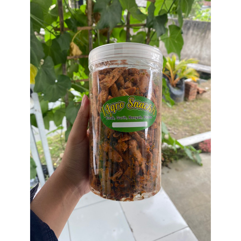 

Basreng Pedas Crispy Daun Jeruk