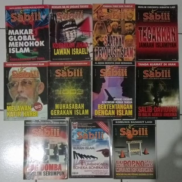 Majalah Islami SABILI Original Bekas