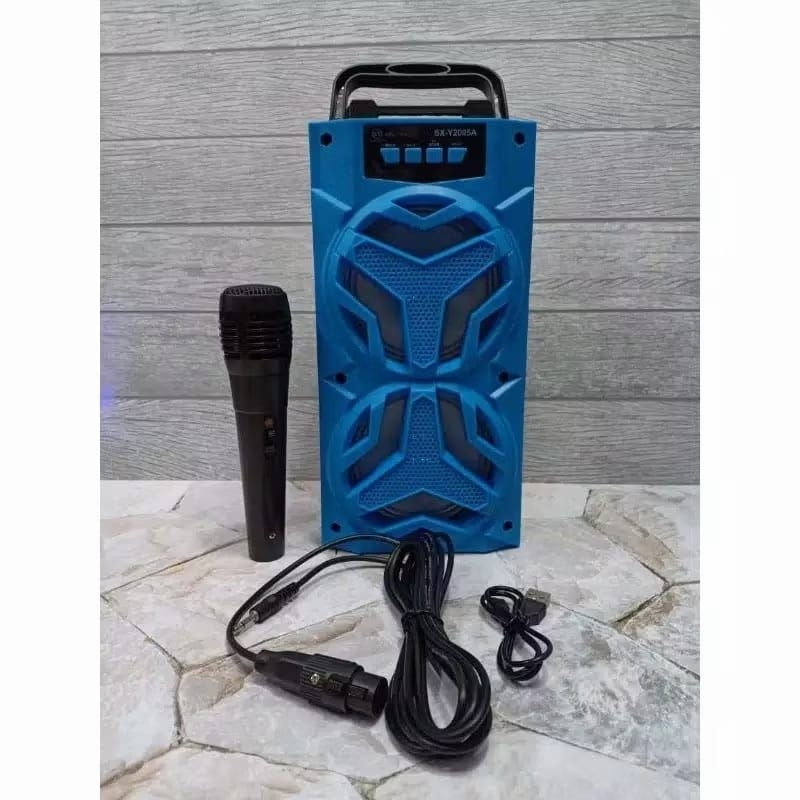 SPEAKER BLUETOOTH KARAOKE X-BASS SX-2005 / SPEAKER PORTABLE SALON AKTIF