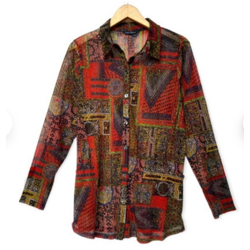 KEMEJA MOTIF VINTAGE