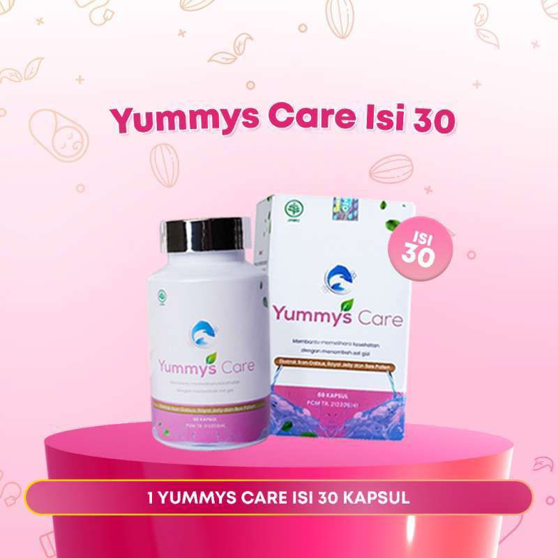 Yummys Care Kapsul Kutuk Ikan Gabus Penyembuh Luka Sesar Lahiran