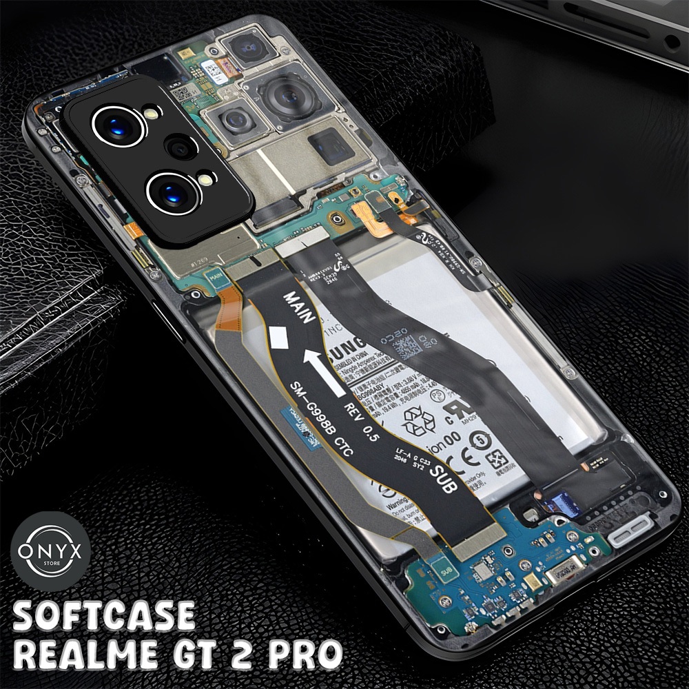 (AA08) Softcase Kilau REALME GT 2 PRO | Kesing Realme Premium | Case keren Lucu Aestetic | Motif Mes