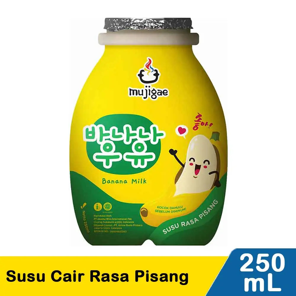 

mujigae banana milk 250ml