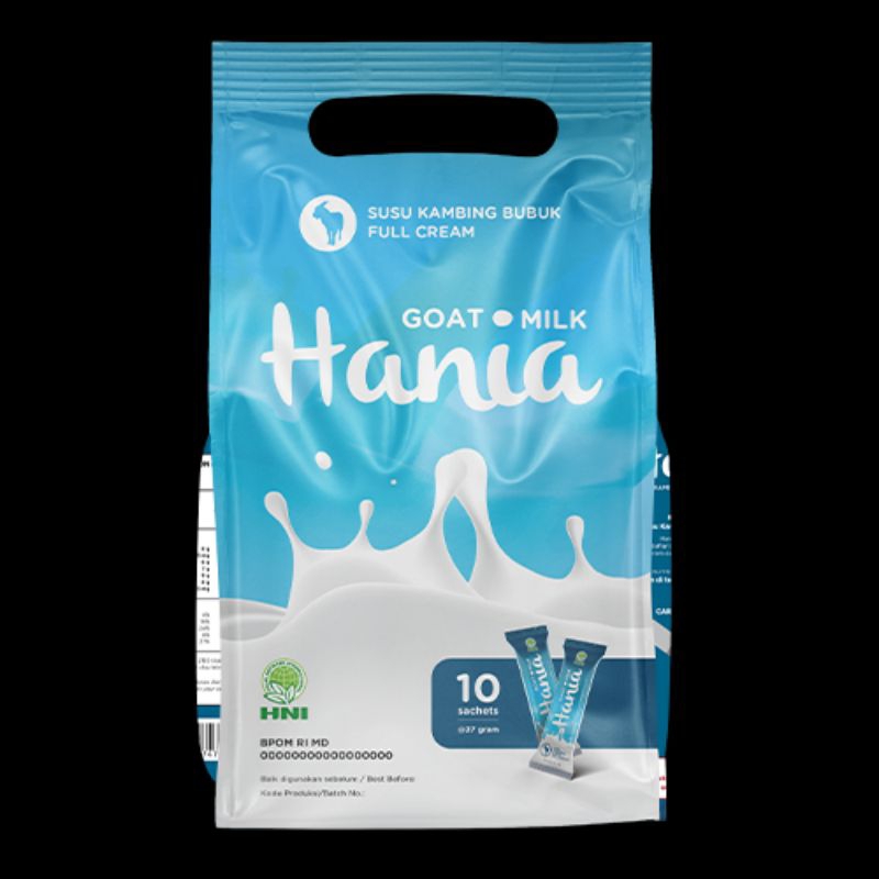 

HANIA SUSU KAMBING (HGM) FULL CREAM-Susu kambing asli