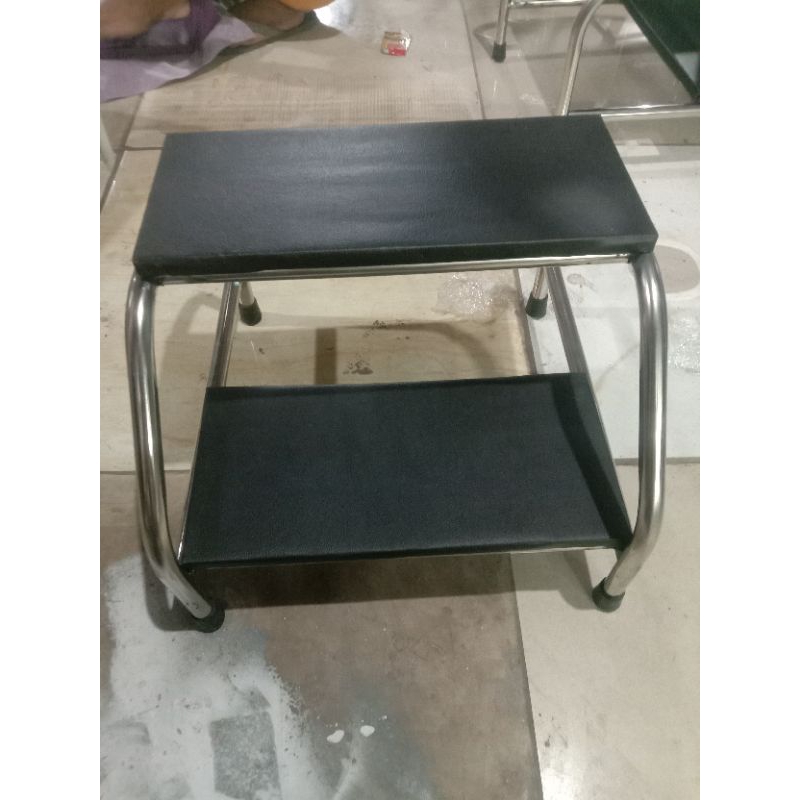 TANGGA PASIEN STAINLESS || FOOTSTEP BED PASIEN BAYAK WARNA || TANGGA PIJAKAN BED PERIKSA KLINIK || T